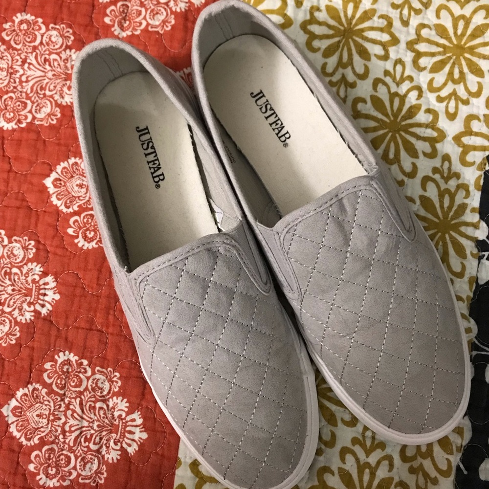 JustFab pleated sneakers